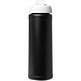 Baseline® Plus 750 ml Flasche mit Klappdeckel, schwarz/weiß