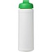 Baseline® Plus 750 ml Flasche mit Klappdeckel, weiß/grün