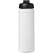 Baseline® Plus 750 ml Flasche mit Klappdeckel, weiß/schwarz