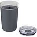 Bello 420 ml Glasbecher mit Außenwand aus recyceltem Kunststoff, grau
