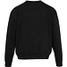 Boris Oversize Sweatshirt mit Rundhalsausschnitt aus recycelter 280 g/m2 Bio Baumwolle (OCS), unisex, schwarz, XS