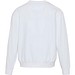 Boris Oversize Sweatshirt mit Rundhalsausschnitt aus recycelter 280 g/m2 Bio Baumwolle (OCS), unisex, weiss, XS