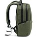 BOSTON. Wasserdichter 2Tone Nylon 17'' Laptop-Rucksack, Dunkelgrün