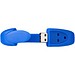 Bracelet USB-Stick, mittelblau, 1GB