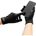 BURROW. Handschuhe aus recyceltem Polyester (100% rPET), mit Tastspitzen, Schwarz