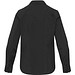 Carnelian 133 g/m² Popeline Bluse, schwarz, S