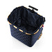 reisenthel® Einkaufsroller carrycruiser, frame rhombus midnight gold