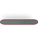CASSINI. Powerbank 4'000 mAh mit 5W wireless Ladegerät aus Recyceltes Aluminium (100 % rAL), Rot