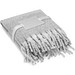 COMFY. Decke aus recyceltem Polyester (100% rPET) (300 g/m²), mit Mohair-Feeling, Grau