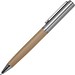 CrisMa Kugelschreiber mit geriffelter Griffzone SIENNA, beige