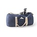 DENIM BAG. Sporttasche aus Denim (300 g/m²), Blau