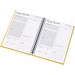Desk-Mate® A5 Hardcover Journal, weiß/schwarz