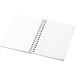 Desk-Mate® A6 Notizbuch mit Kunststoff Cover und Spiralbindung, weiß, 50 pages