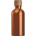 Edelstahltrinkflasche mit Karabiner, 400ml, orange