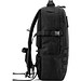 EDINBURGH BPACK. Rucksack im Militärstil aus 600D HD recyceltem Polyester und Innenfutter aus 210D recyceltem Polyester 17.3“, Schwarz