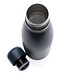 Einfarbige Vakuumisolierte Stainless Steel Flasche, blau