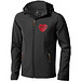 ELEVATE Herren Softshell Jacke Langley, anthrazit, XS
