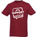 ELEVATE T-Shirt Heros, bordeaux, M