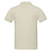 Emerald Polo Unisex aus recyceltem Material, Oatmeal, 3XL