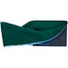 Emma Sublimation-Stirnband aus RPET mit Fleece, waldgrün
