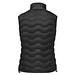 Epidote GRS isolierter Daunen-Bodywarmer für Damen aus recyceltem Material, schwarz, L