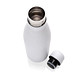 Eureka einwandige Wasserflasche aus RCS rec. Stainless-Steel, weiß