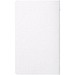 Fabia Notizbuch mit Cover aus Crush Papier, weiss