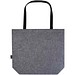 Felta Tragetasche mit Zwickel aus recyceltem GRS-Filz 20 L, mittelgrau
