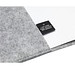 rPET Filz-Notizbuch "Felty" A5, Grau