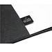 rPET Filz-Notizbuch "Felty" A5, Schwarz