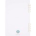 Fil A5 Hardcover RCS recyceltes Spiralnotizbuch, weiss