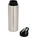 Fitz 800 ml RCS-zertifizierte, einwandige Trinkflasche aus recyceltem Edelstahl, grau