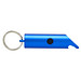 Flare IPX-LED-Lampe und Flaschenöffner aus recyceltem Aluminium mit Schlüsselanhänger, royalblau
