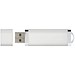 Flat USB-Stick, silber, 4GB