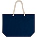 Florida 270 g/m² Strandtragetasche aus recyceltem GRS-Material, navy