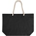 Florida 270 g/m² Strandtragetasche aus recyceltem GRS-Material, schwarz