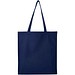 Florida 270 g/m² Tragetasche mit Seitenfalten 14L, navy