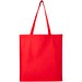 Florida 270 g/m² Tragetasche mit Seitenfalten 14L, rot