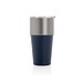 Fluid Becher aus RCS-zertifiziert recyceltem Stahl, 500ml, navy blau
