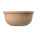 Food-Bowl ToGo, 1,0 l, beständiges braun/transparent