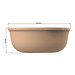 Food-Bowl ToGo, 2,2 l, beständiges braun/transparent
