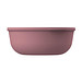 Food-Bowl ToGo, 2,2 l, raffiniertes rot/transparent