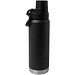 Fortis 700 ml RCS-zertifizierte, kohlensäure geeignete Kupfer-Vakuum Isolierflasche aus recyceltem Edelstahl, schwarz