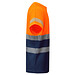 Funktionsshirt Tauri mit kurzen Ärmeln, M, navy/fluor orange