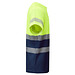 Funktionsshirt Tauri mit kurzen Ärmeln, M, navy/fluor yellow