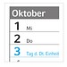 Geiger-Notes Wandplaner Horizont Bestseller, XL, inkl. Druck, blau