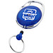 Gerlos Schlüsselanhänger mit Rollerclip, blau