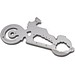 Geschenkartikel: ROMINOX® Key Tool Motorbike / Motorrad (21 Funktionen) im Motiv-Mäppchen Danke, silber