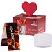 Geschenkbox Mini Herz, Lindt LINDOR Milchkugeln, inkl. Druck