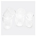 Gläser-Set DRINK LINE S, doppelwandig: 2er Set,transparent